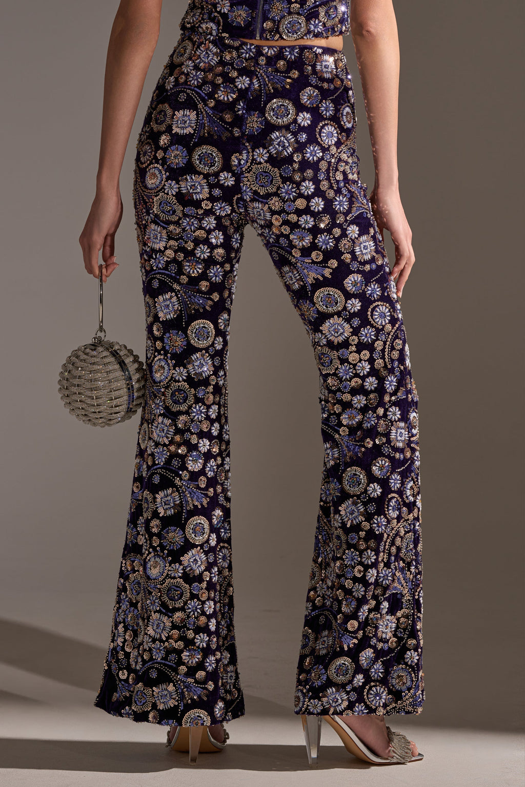 QUEEN OF EVERYTHING RHINESTONE TROUSER
