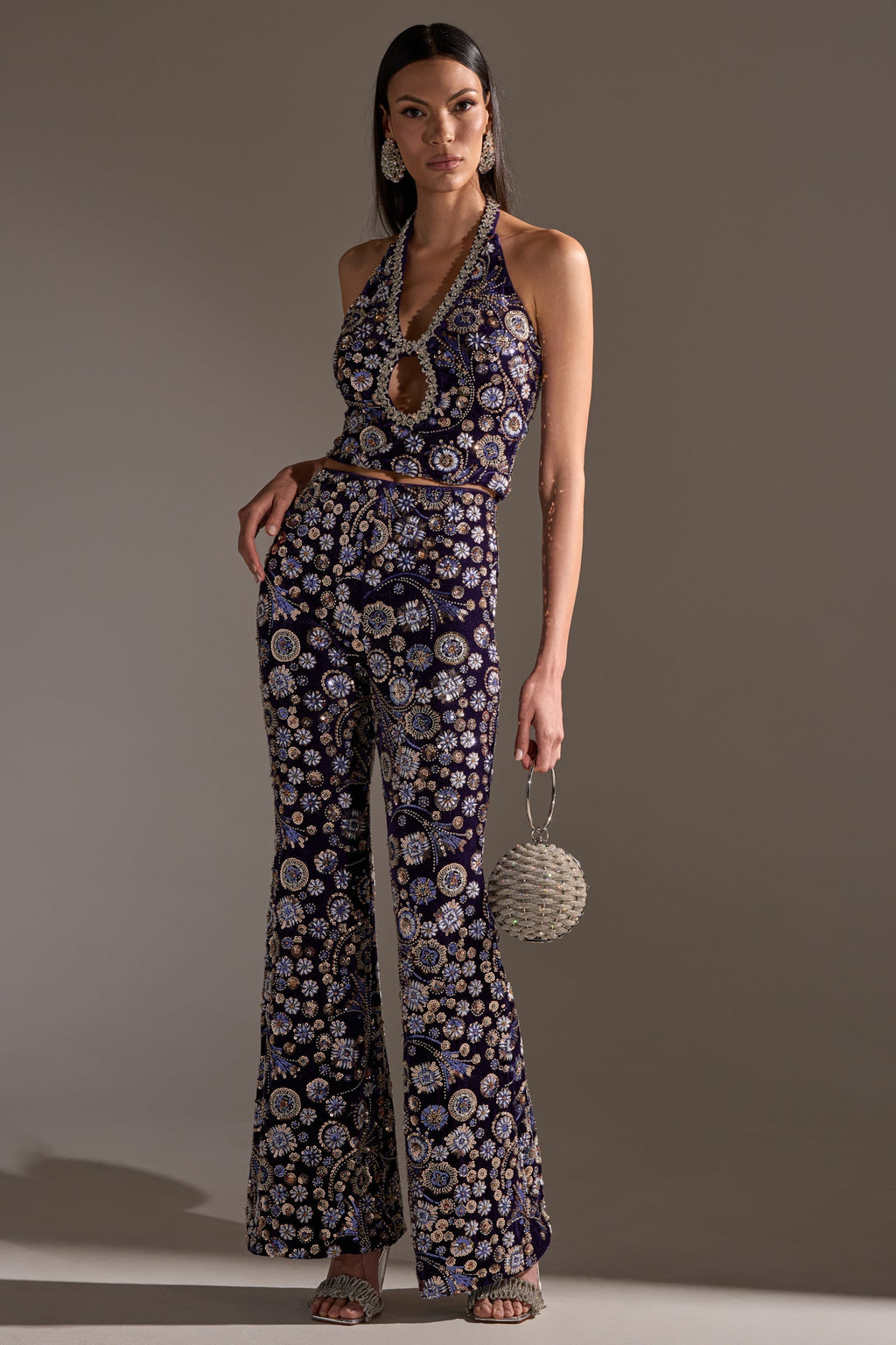 QUEEN OF EVERYTHING RHINESTONE TROUSER