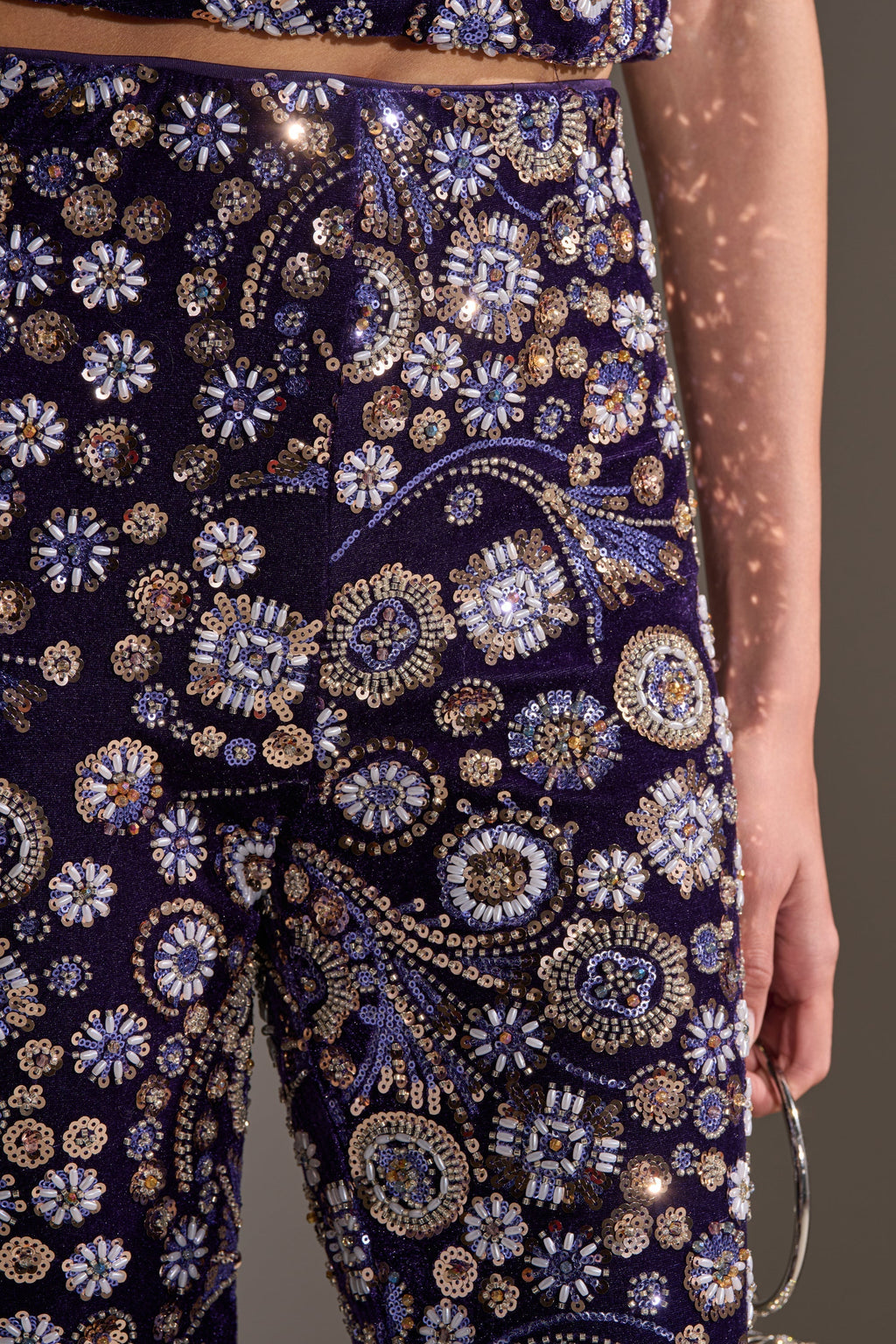 QUEEN OF EVERYTHING RHINESTONE TROUSER