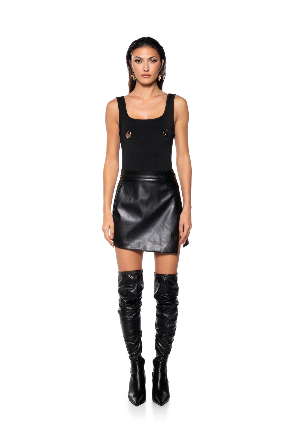 CHARMING HEARTS BANDAGE BODYSUIT