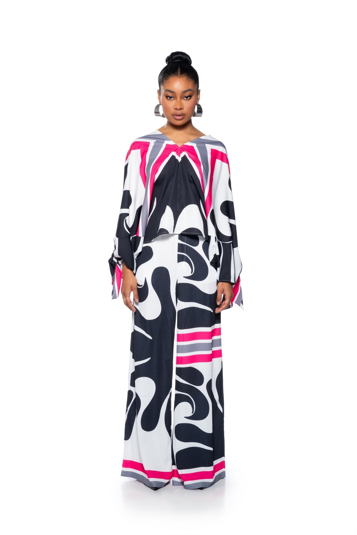 PRINTED PALAZZO PANT